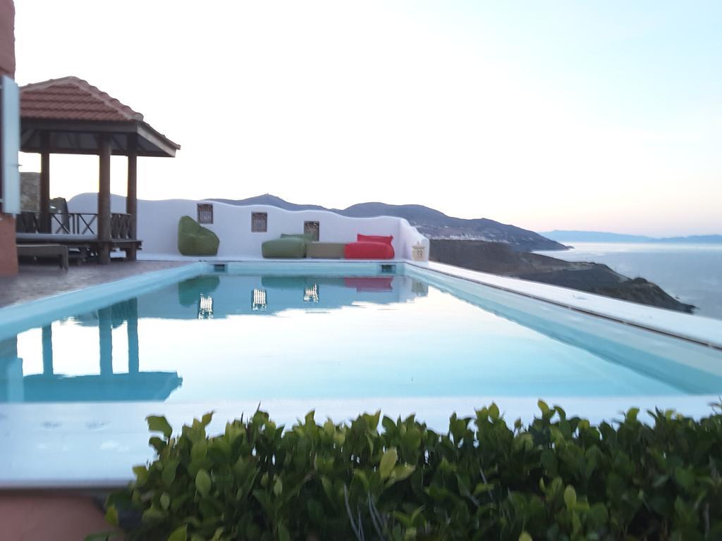 Villa Zen Dans Le Bleu Ermoupoli Exteriör bild