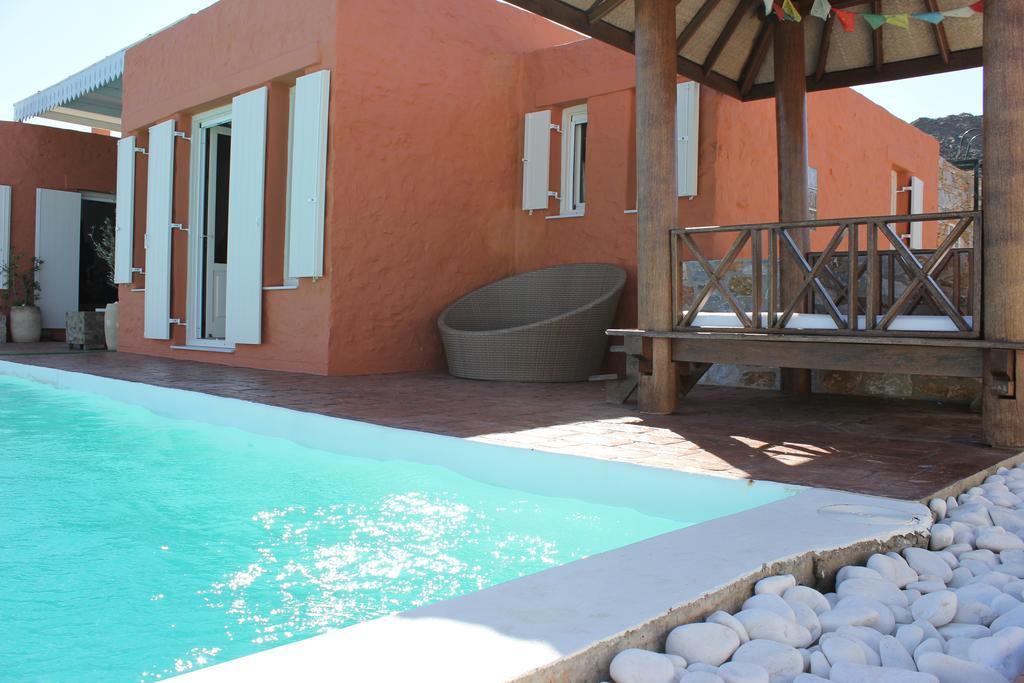 Villa Zen Dans Le Bleu Ermoupoli Exteriör bild